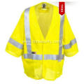 Unisex Green Flame Resistant Safety Vest